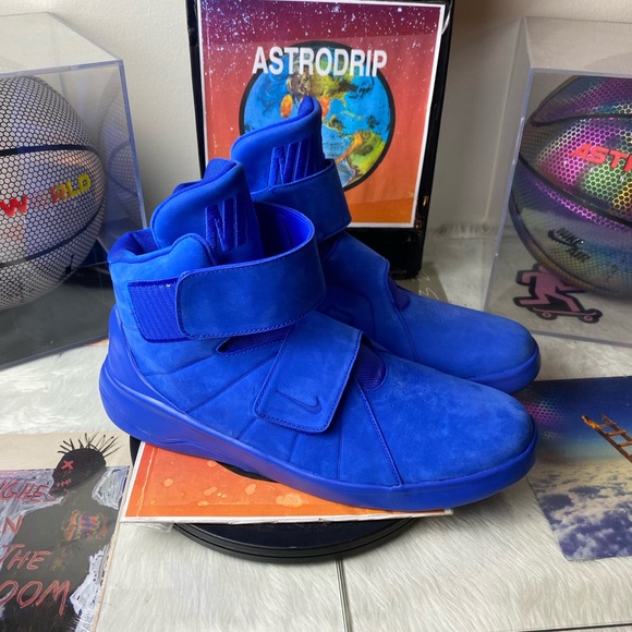 🆕 - Nike Marxman Premium Racer Blue - Size: M8/12 - Picture 2 of 13